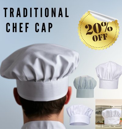 Traditional Chef Cap